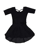 Algopix Similar Product 19 - Leveret Kids Girls Skirt Leotard Black