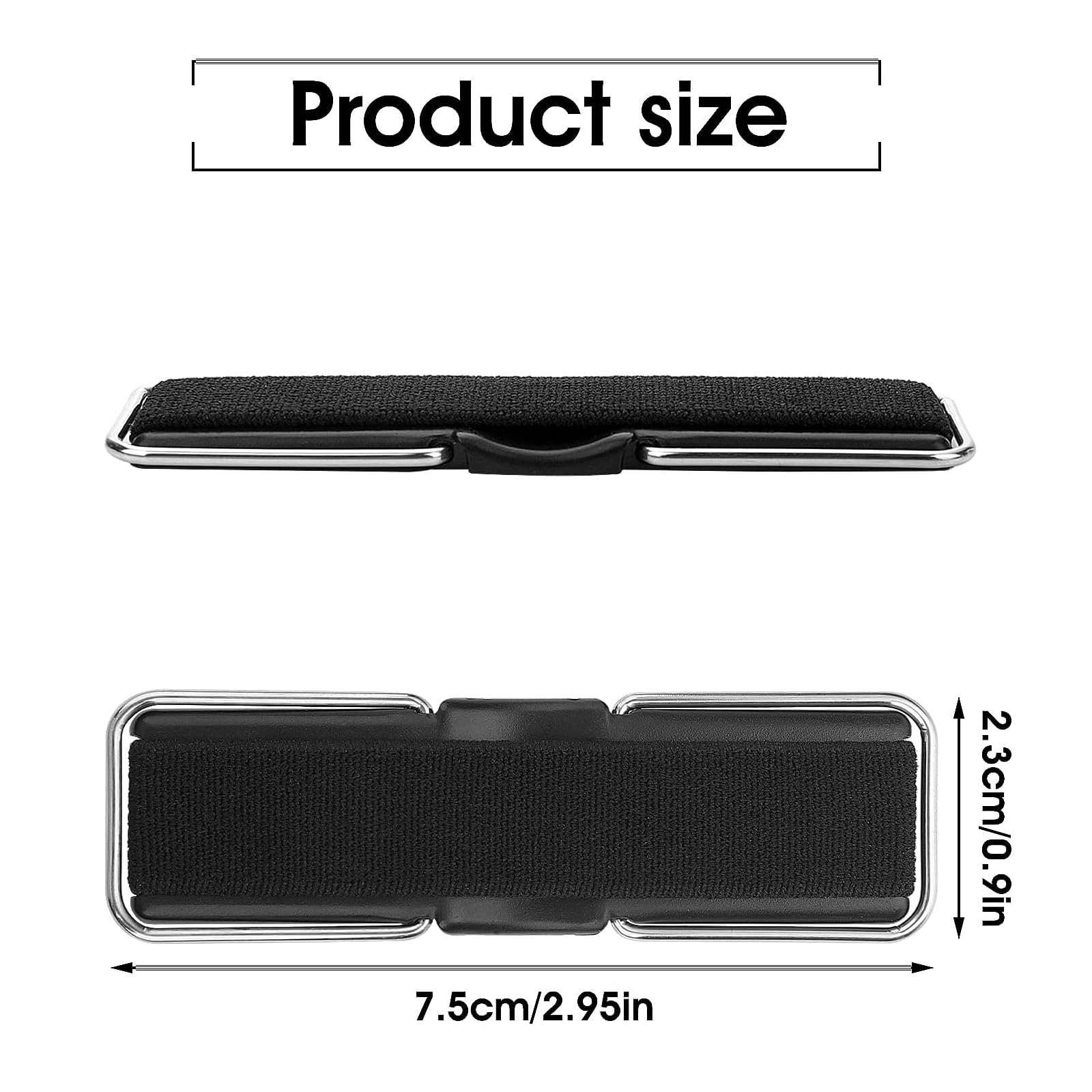 SURALIN Set di 3 Impugnature per Smartphone, Impugnature Autoadesive per Telefono con Supporti Elastici per Adattarsi A Tutti I Telefoni Cellulari