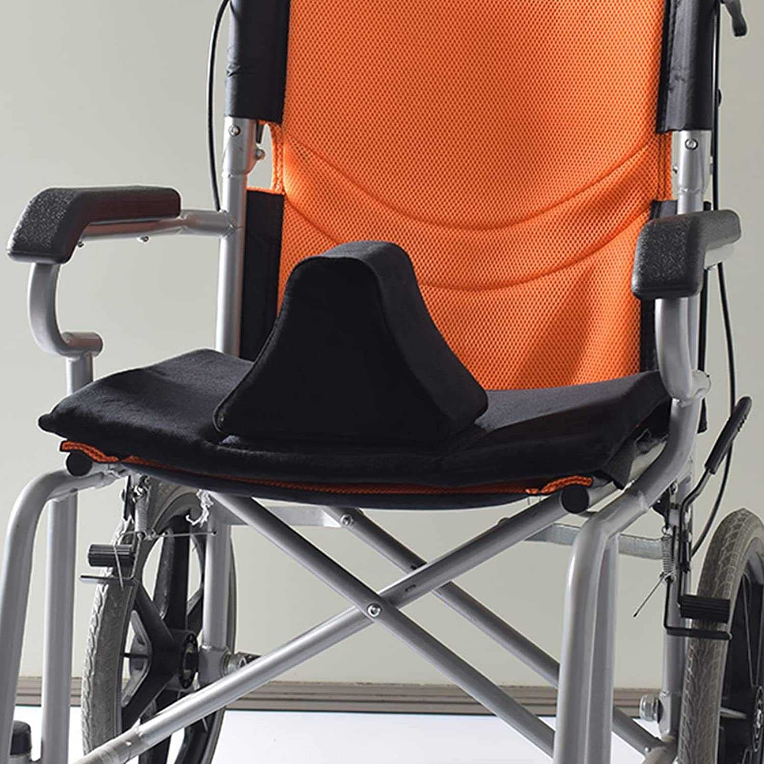 Coussin cale Pommel pour personnes âgées – Sangle de sécurité, fond convexe, idéal pour les personnes âgées et handicapées – Coussin confortable anti-escarres, transfert facile du patient – Coussin de