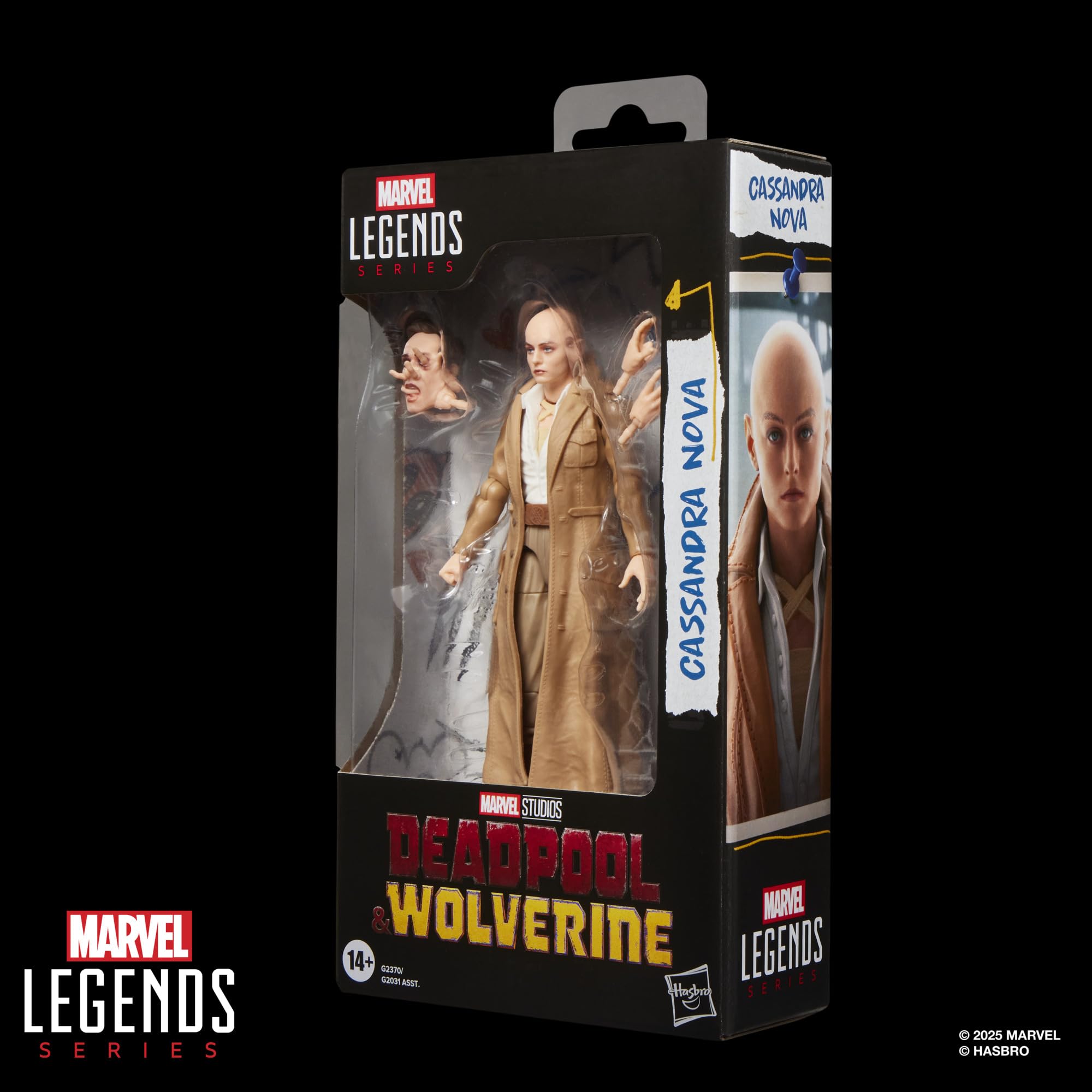 Cassandra Nova z serii Marvel Legends, kolekcjonerska figurka w skali 15 cm na prezent z filmu Deadpool & Wolverine wytwórni Marvela | Marvel Legends Deadpool & Wolverine 15 cm figurka fala 3 - Cassandra Nova