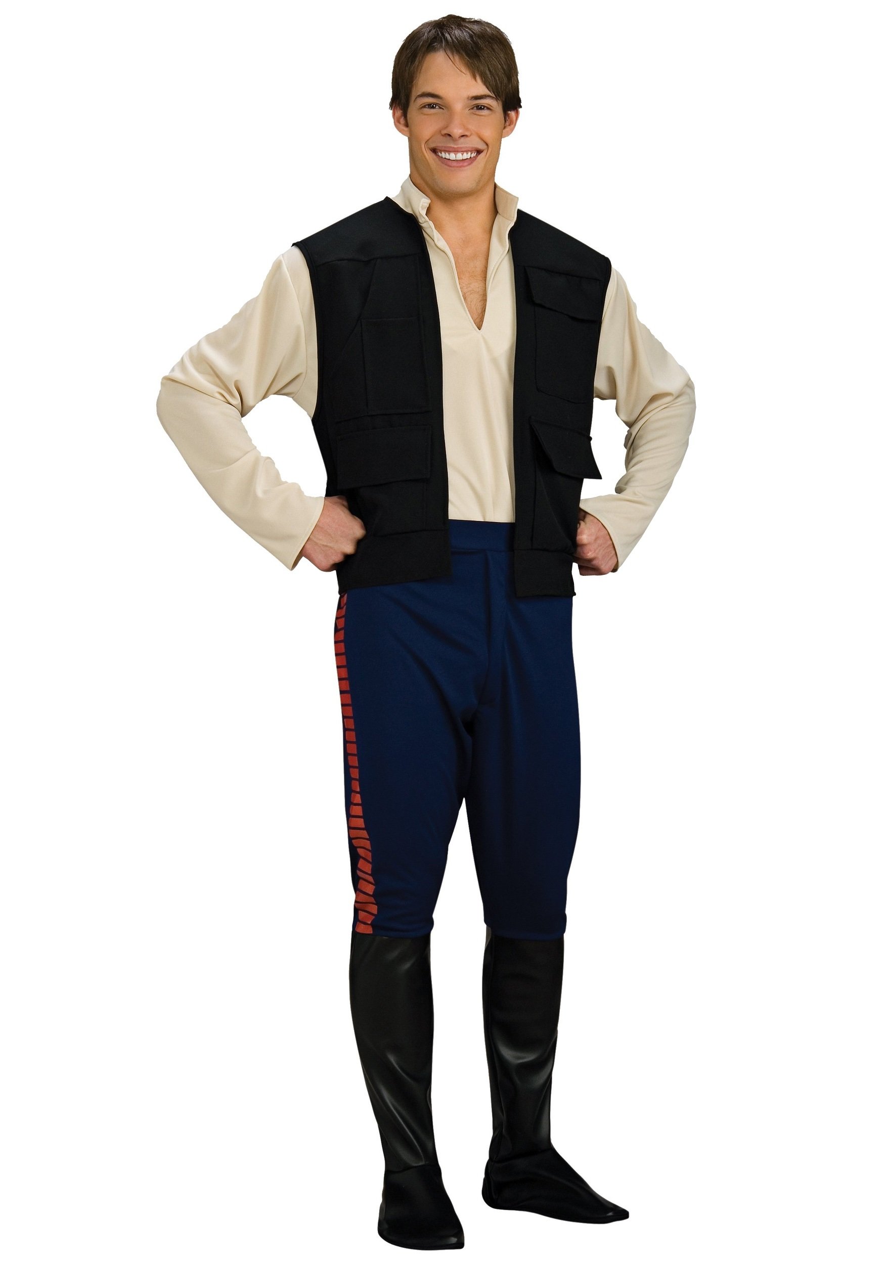 Amazon.co.jp: スターウォーズ ハン ソロ 大人 男性用 コスチューム 