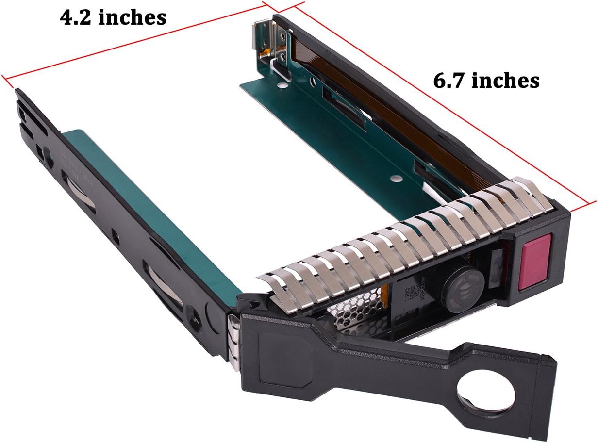 HDD Tray Caddy Sertar Server Pentru HP Proliant 651314-001 G8 Gen8 G9 Gen9 G10 Gen10 LFF 3.5 - View #2
