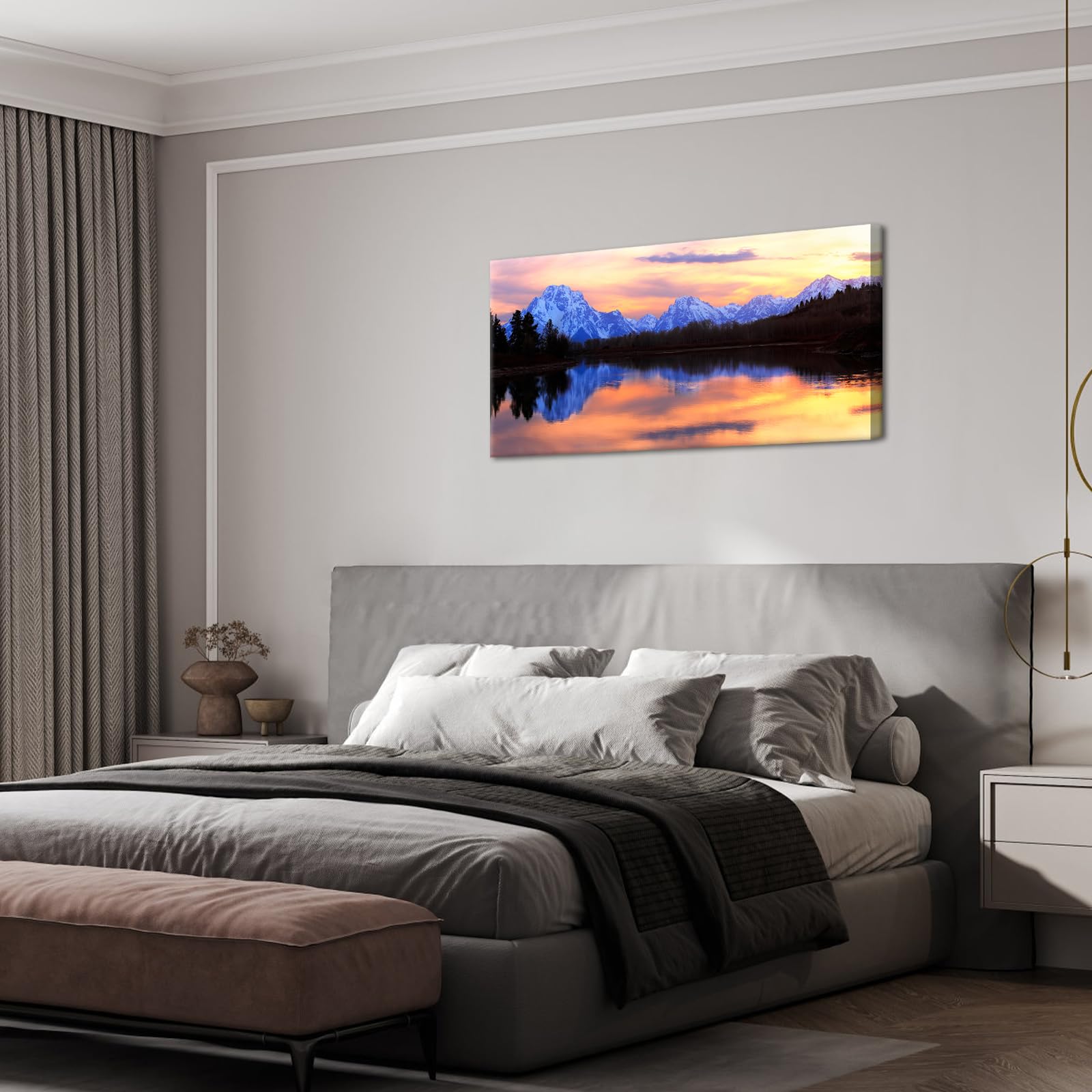 SIGNWIN 5パネルキャンバスウォールアート 美しい風景/風景