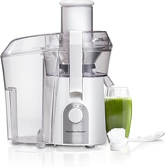 Juicer Machine, Big Mouth 3” Feed Chute for Whole Fruits and Vegetables, Easy to Clean, Centrifugal Extractor, Vegetable & Fruit Juicer, BPA Free, 800W Motor, White
