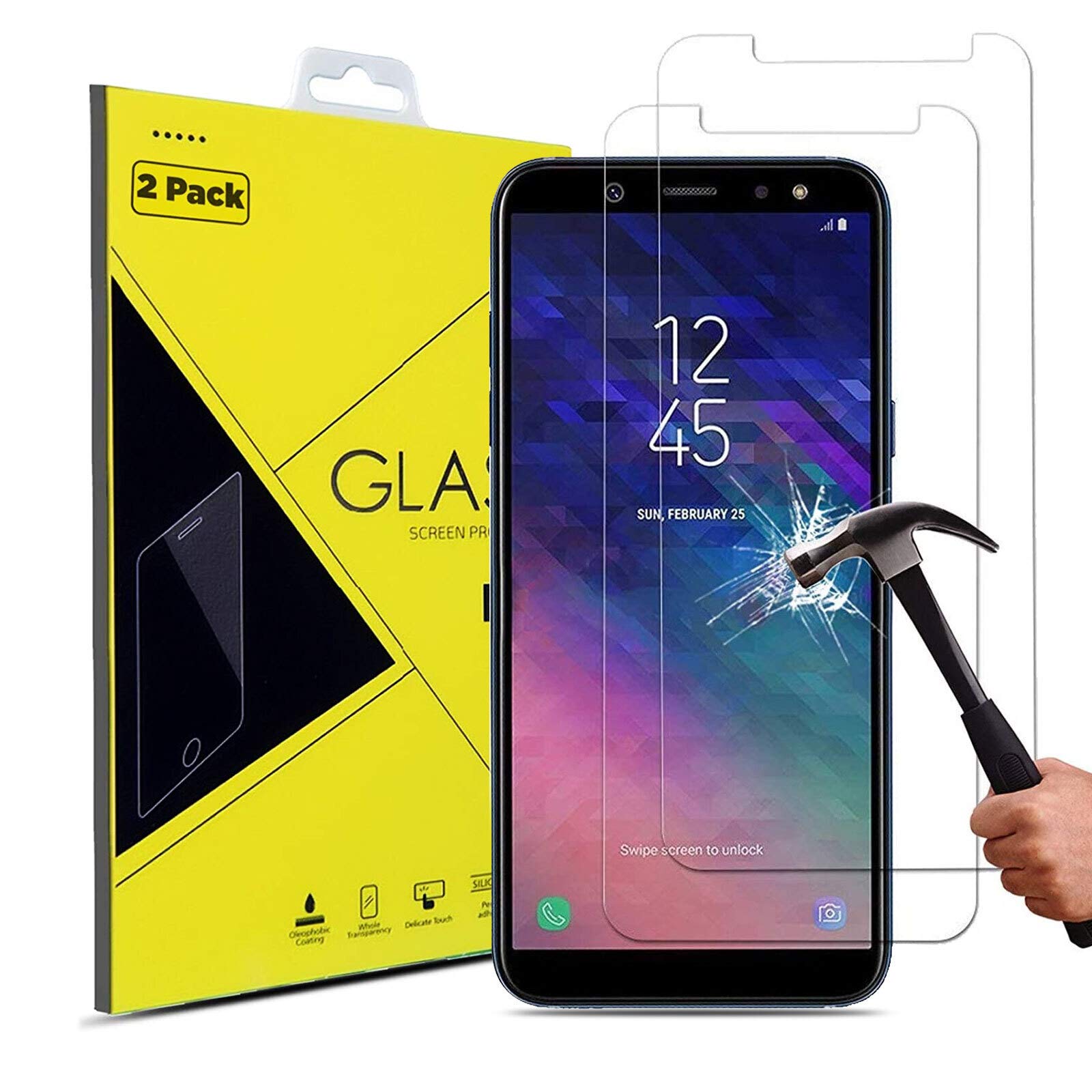 Samsung galaxy a6 2018 gorilla glass Clearance