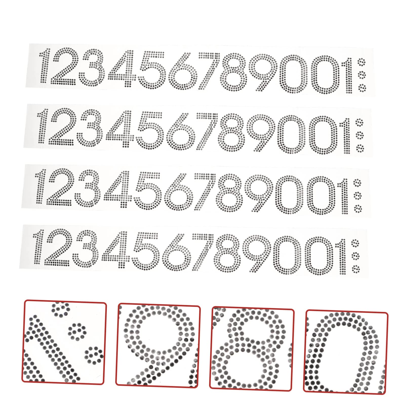 Operitacx 80pezzi Toppe Decorative Patches Termoadesivi Per Abbigliamento Borse e Accessori Te Per Riparazioni e Decorazioni Creative