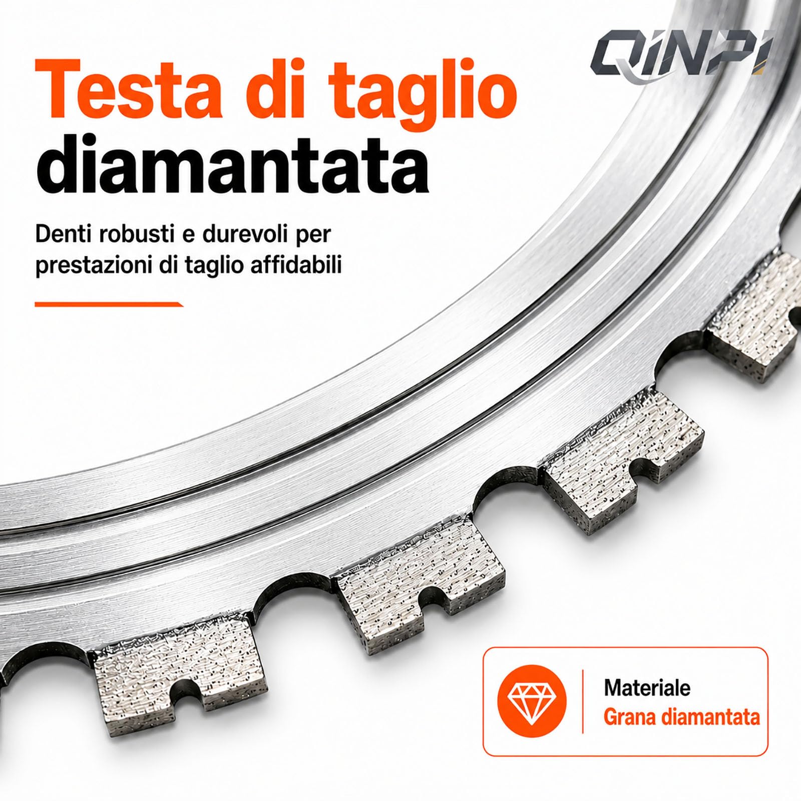 Lama Diamantata per Sega Ad Anello da 16 Pollici (410 Mm), per Cemento Armato