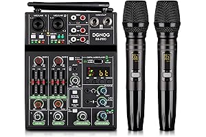 Professional 4-Channel Audio Mixer for Enhanced Sound Experiences