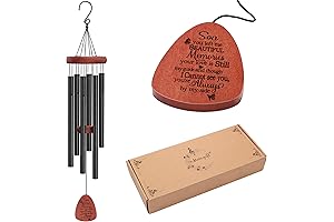 Memorial Wind Chimes for Loss of Son Large Angel Windchimes Outdoor