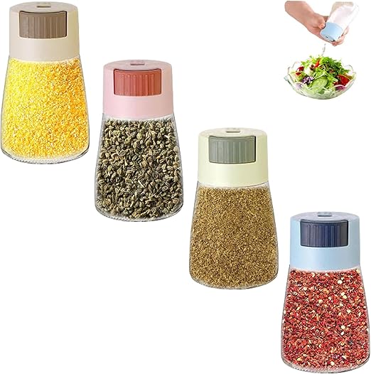 4 Barattoli Vetro Per Avena Notturna 360ml - Con Coperchi E Cucchiai - Foto 3