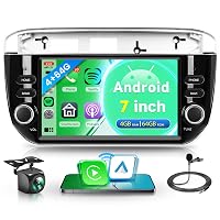 4G+64G Android Autoradio per FIAT Linea Punto Evo Linie 2012-2015 Wireless Carplay