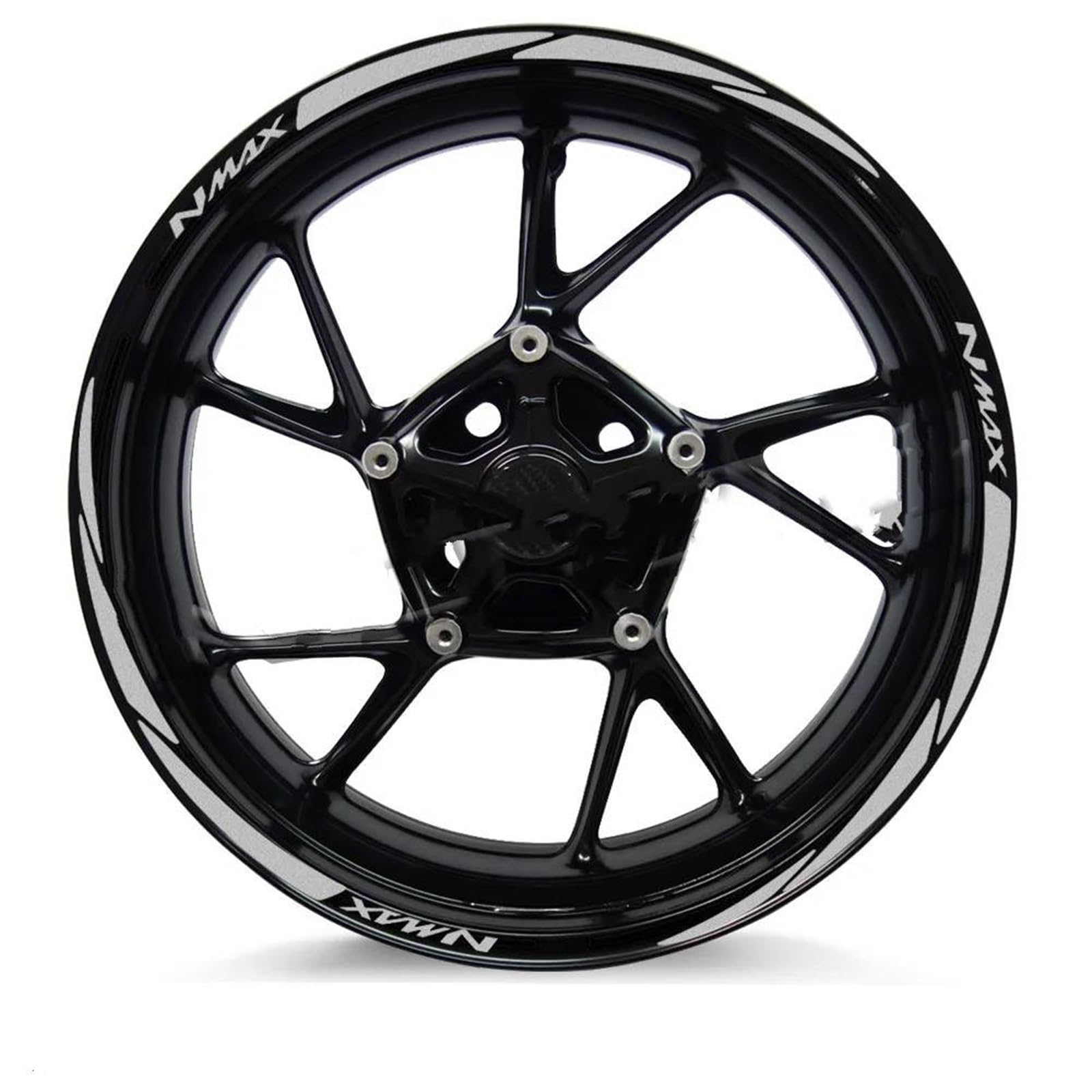 Motorcycle Wheel Sticker Scooter Rim Stripe Decal for Yamaha Nmax 125 155 160 Nmax155 Nmax160 Nmax125