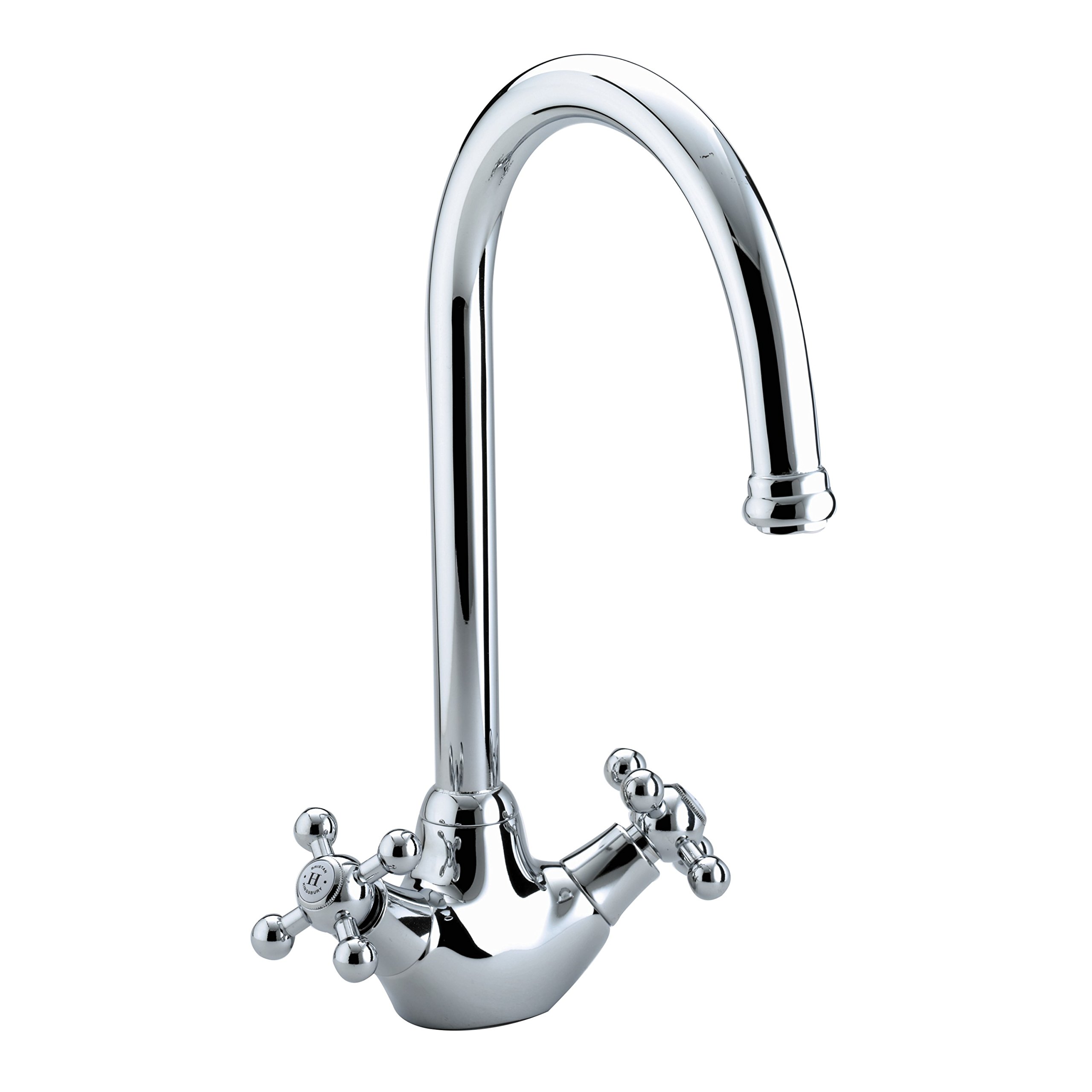 Bristan KG SNK EF C Kingsbury Easyfit Kitchen Sink Mixer Tap with Swivel Spout, Chrome