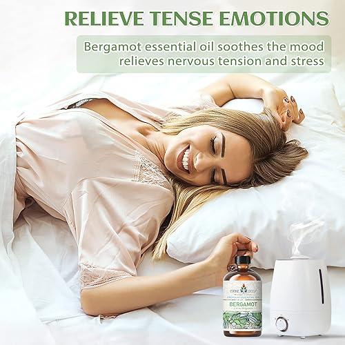 Miniatura 2 de Evoke Occu Aceite esencial de bergamota, 4 oz, puro, para masaje de piel, difusor, velas, fabricación de jabón, 4 onzas líquidas