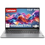 Lenovo 15&period;6" FHD Laptop Computers for Home Student Study&comma; Intel Processor&comma; 32GB DDR4 RAM&comma; 1TB PCIe SSD&comma; WiFi 6&comma; Bluetooth 5&period;2&comma; Type-C&comma; HDMI&comma; Webcam&comma; Cloud Grey&comma; Windows 11 Pro