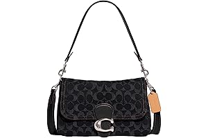 Women's Soft Tabby Shoulder Bag: Beloved by Denim Coach Purse Enthusiasts