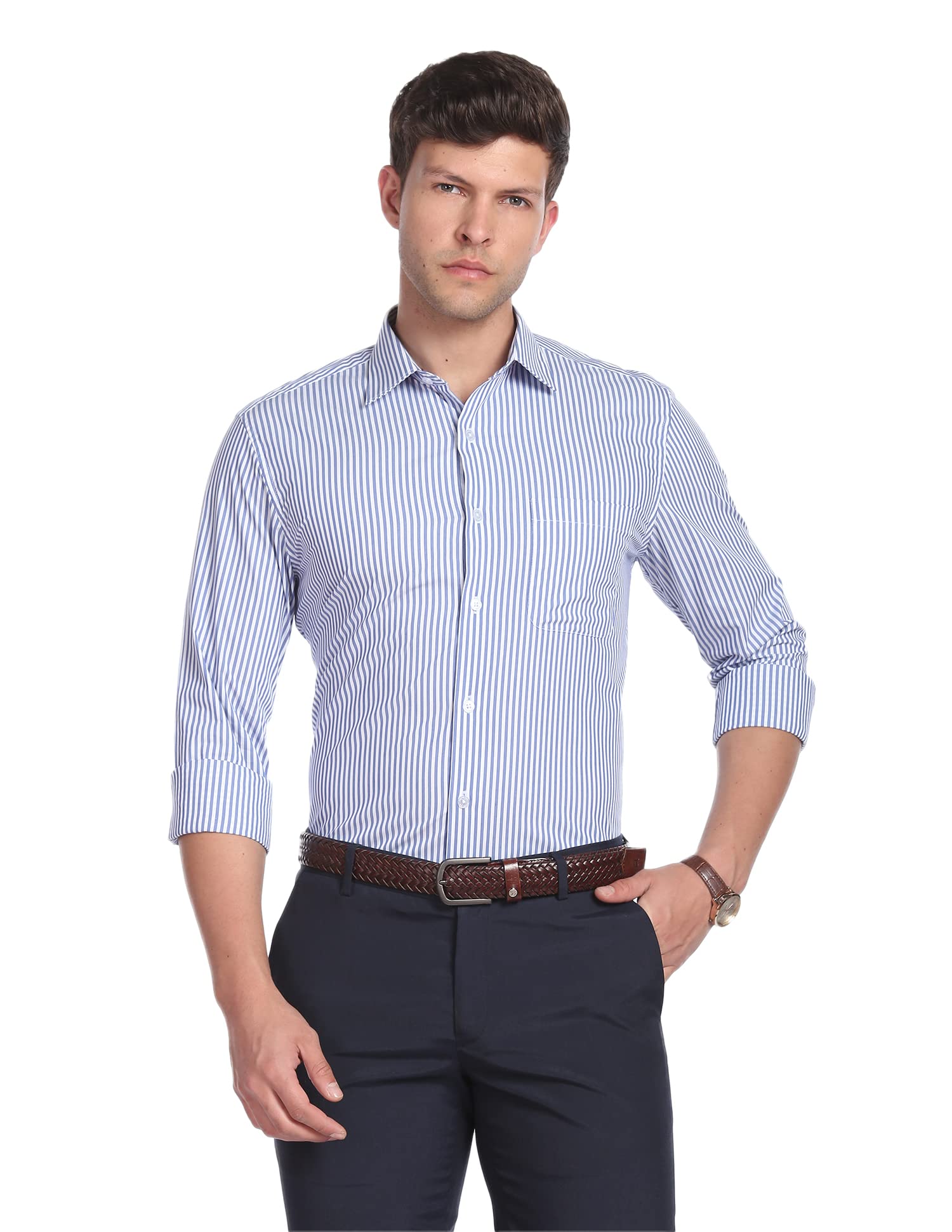 AD Men Regular Fit Formal Shirt-image-23