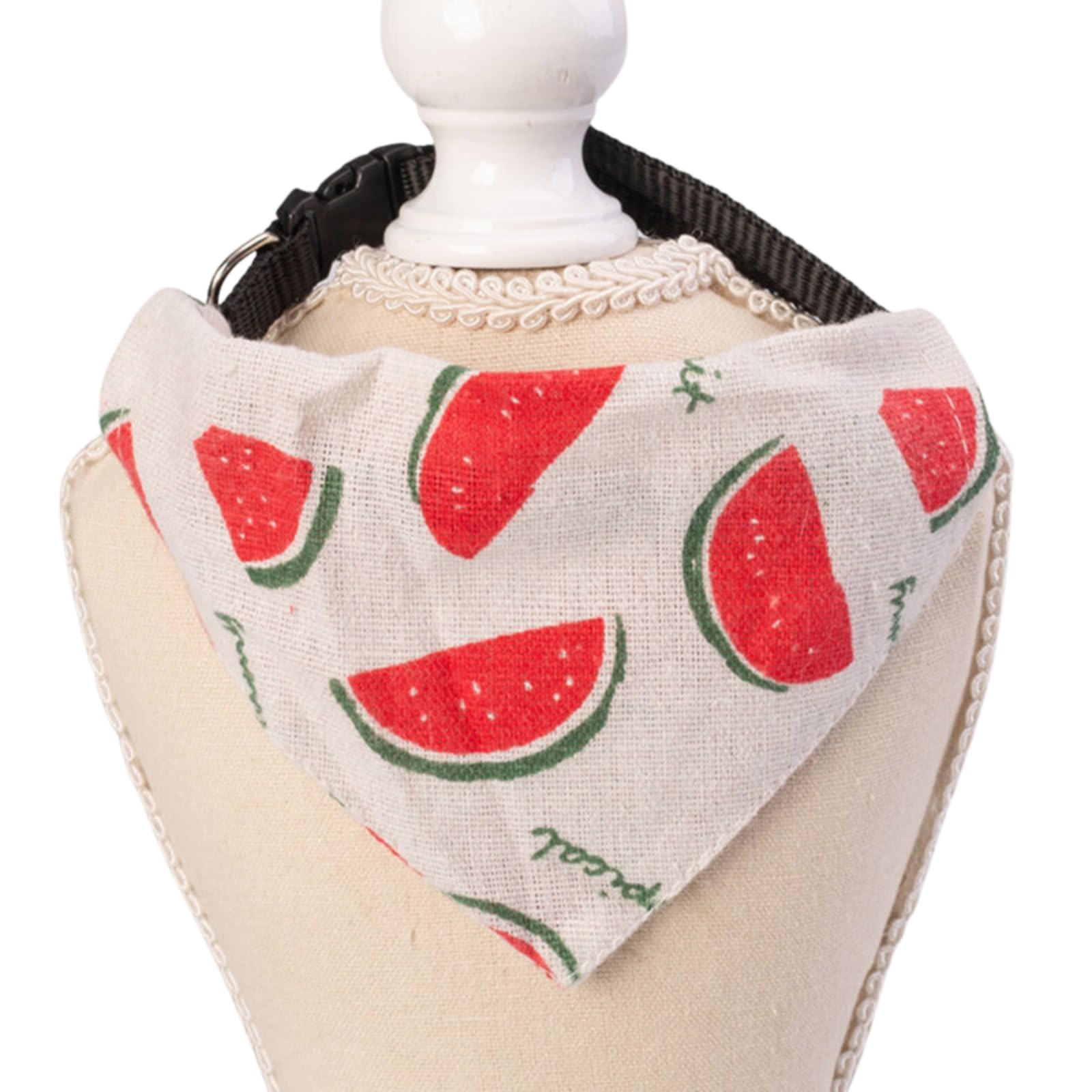 Emily Pets Adjustable Cute Medium Dog Collars Puppy Pet Slobber Towel Outdoor Cats Collar Dog Collar Neckerchief/Watermelon/Medium (B0CKXX9X28) Amazon Price History, Amazon Price Tracker