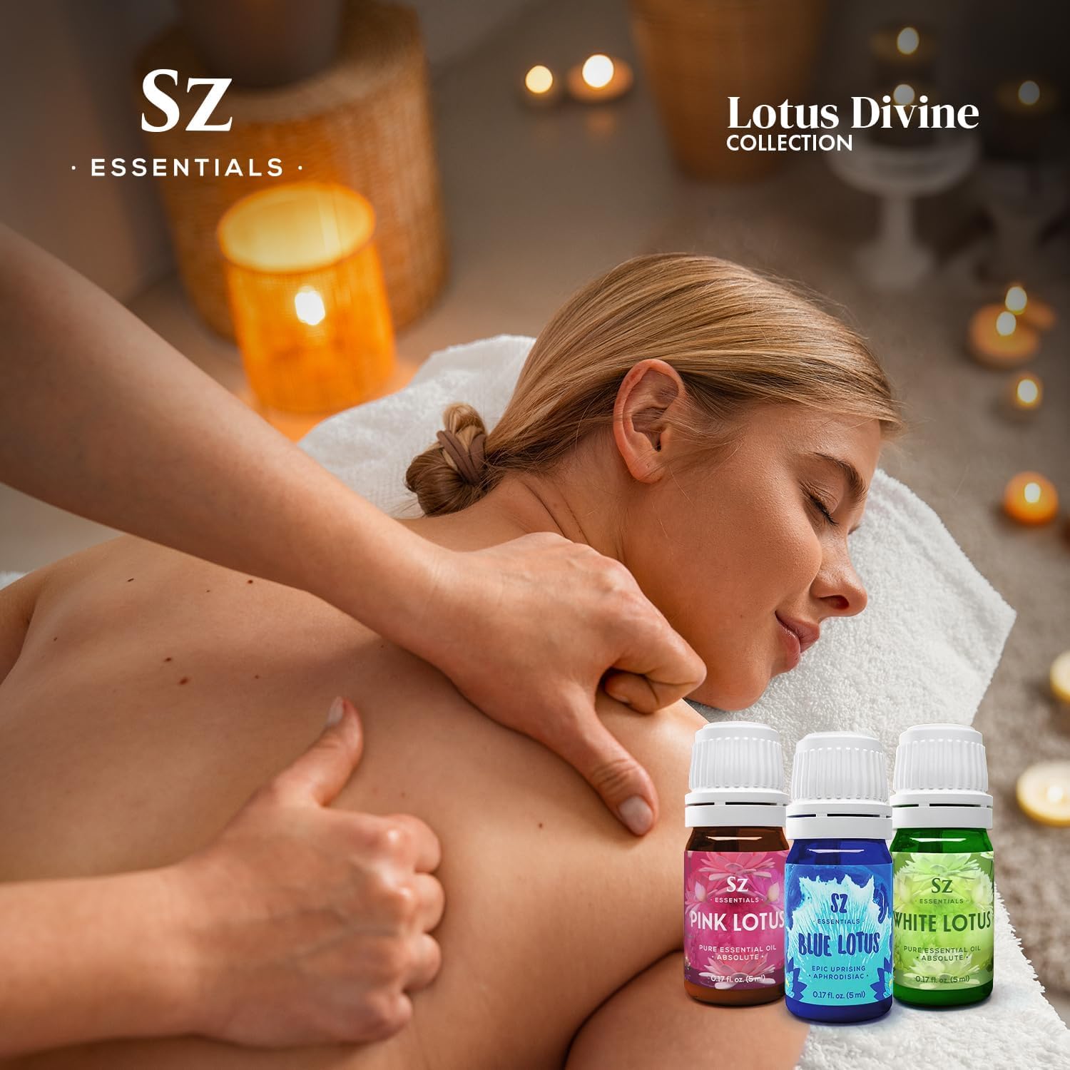 Amazon.com: Sz Essentials - Lotus Divine Essential Oil Collection