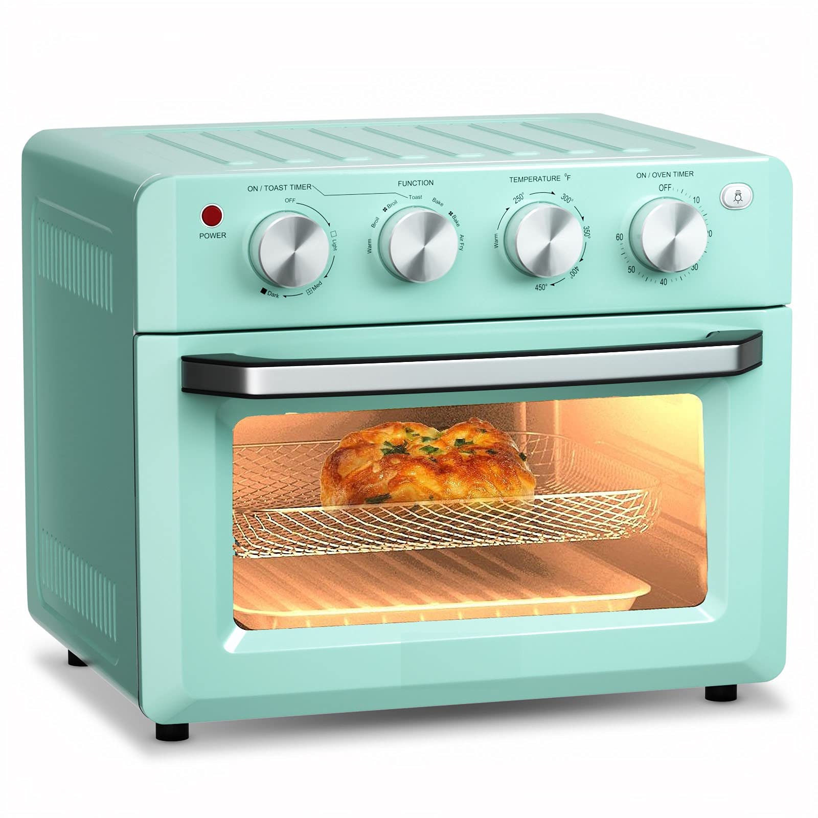 Buy SIMOE Air Fryer Toaster Oven, 7 in 1 Countertop Air Fryer Oven, All