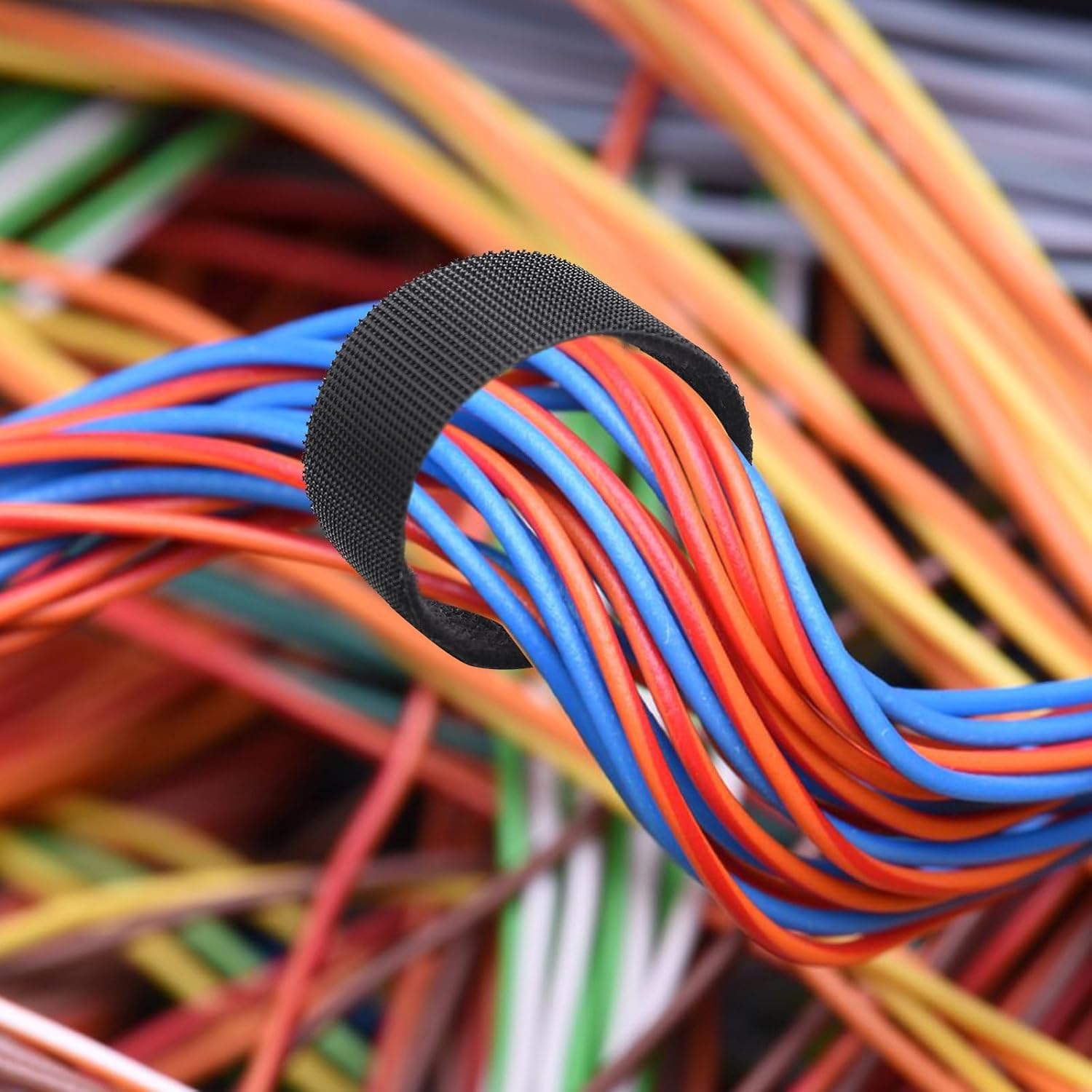 1 Roll Self Adhesive Hook and Loop Tape for Cable Management