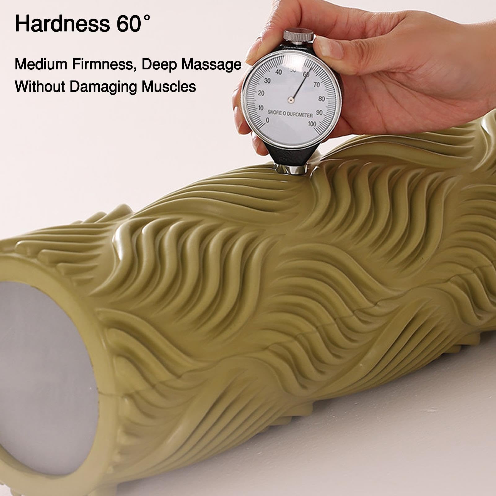 Rouleau en mousse solide, rouleau portable, massage complet du corps