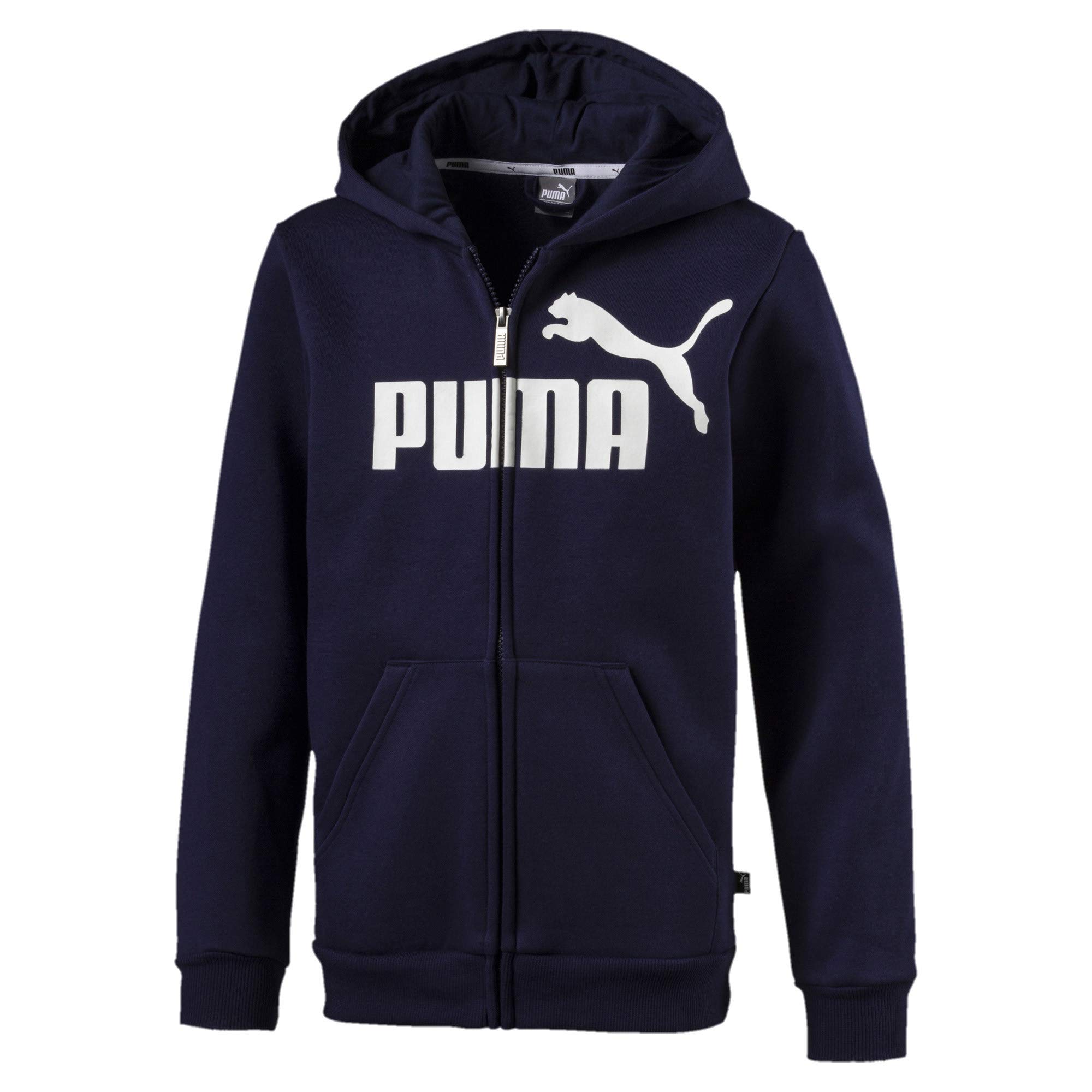 PUMA Bluza Chłopcy ESS Logo Hooded Jacket FL B