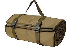 MYDAYS Roll Up Shooting Pad for Hunters with Non-Slip Base