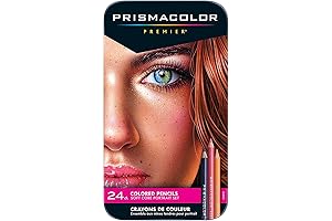 Prismacolor Premier Soft-Core Colored Pencils, 24 Unit Portrait Set