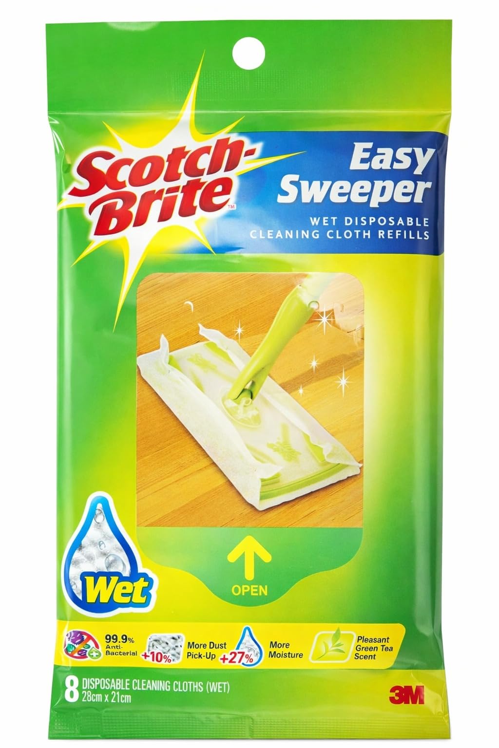 Scotch Brite Easy Sweeper Wet Refill 8’s