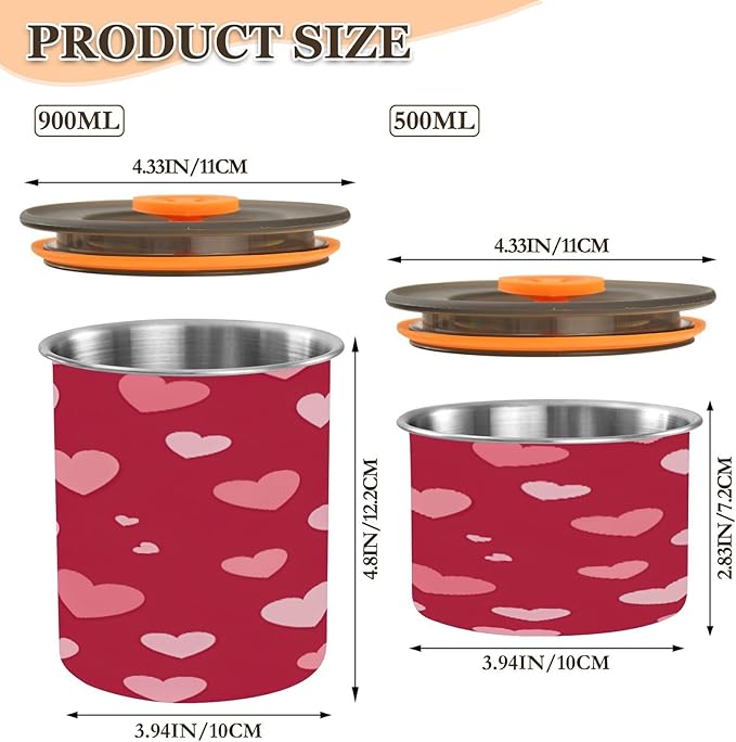 Envase de Acero Inoxidable para Café, 500ml, Hermético miniatura 3