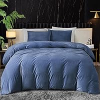 Vista 12 de Ivellow Juego de funda de edredón de terciopelo, funda de edredón beige, tamaño Queen, 3 piezas, ultra suave, transpirable, funda de edredón