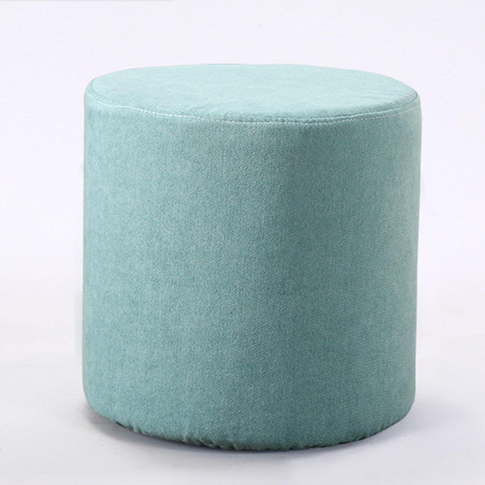 Repose-pieds sous le bureau bleu turquoise de forme ronde pour adulte