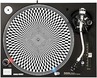 DJ BPM Pattern #1 Checkered Scratch Pad 1200 Vinyl Memorabilia 12