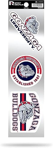 Vista 94 de Rico Industries NCAA - Juego de calcomanías retro de 3 piezas