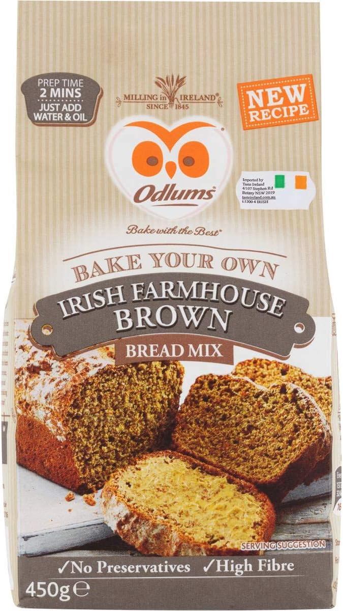Odlums Irish Farmhouse Bread Mix 450 g (Pack of 5)