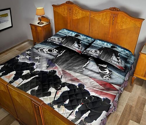 Miniatura 3 de Juego de ropa de cama y fundas de almohada, juego de ropa de cama y funda de almohada, tamaño King, Queen, doble, individual, tamaño matrimonial