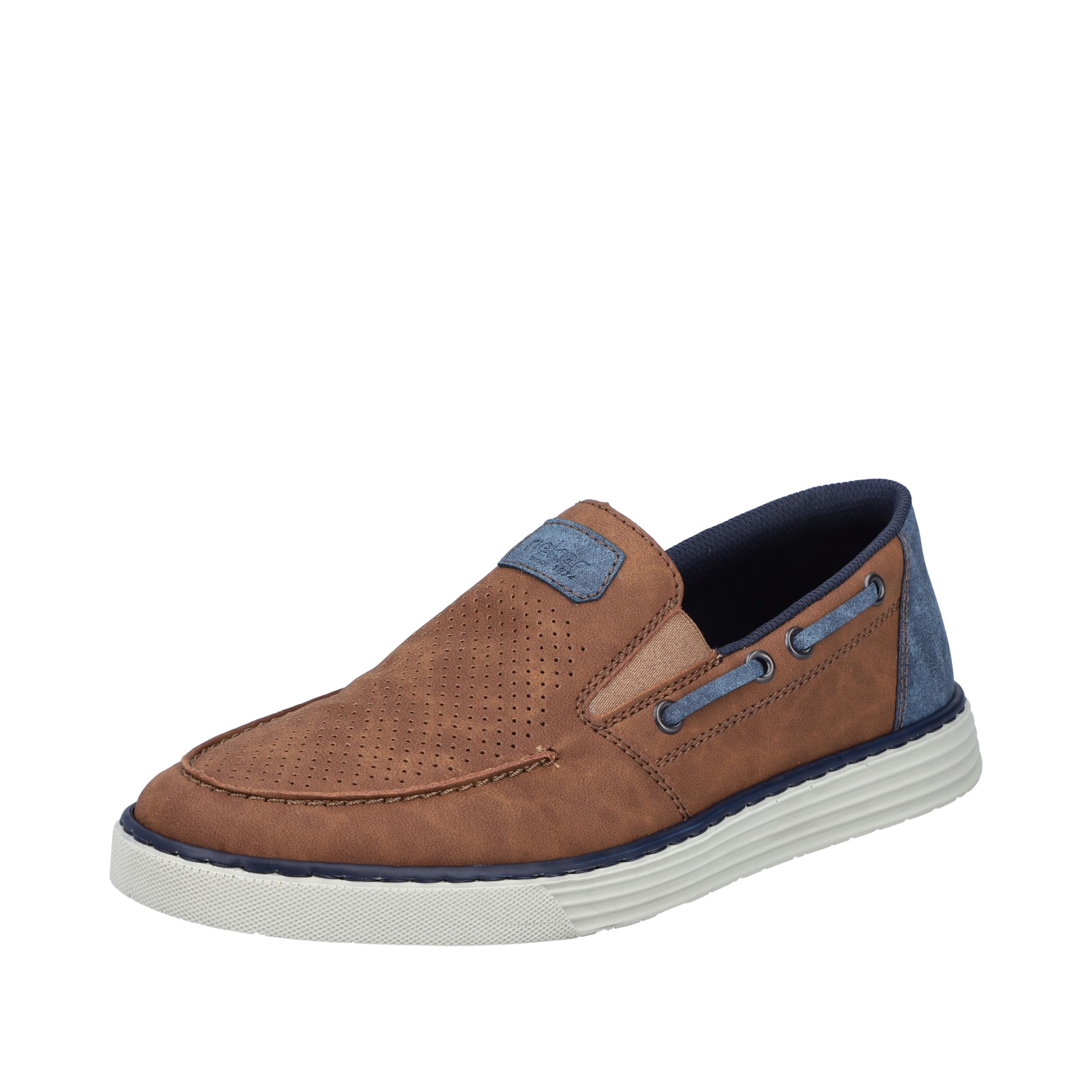 Rieker Men's B2264 Loafer, Brown, 9 UK