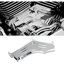 Chrome ABS Cylinder Base Cover Compatible with for Harley Softail Dyna Road King Twin Cam 1999-2006