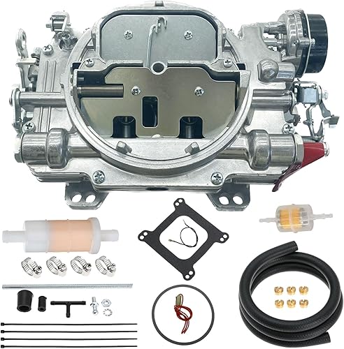 1801 Repuesto de carburador de 4 barriles para carburador Thunder AVS 500 CFM (estrangulador eléctrico)