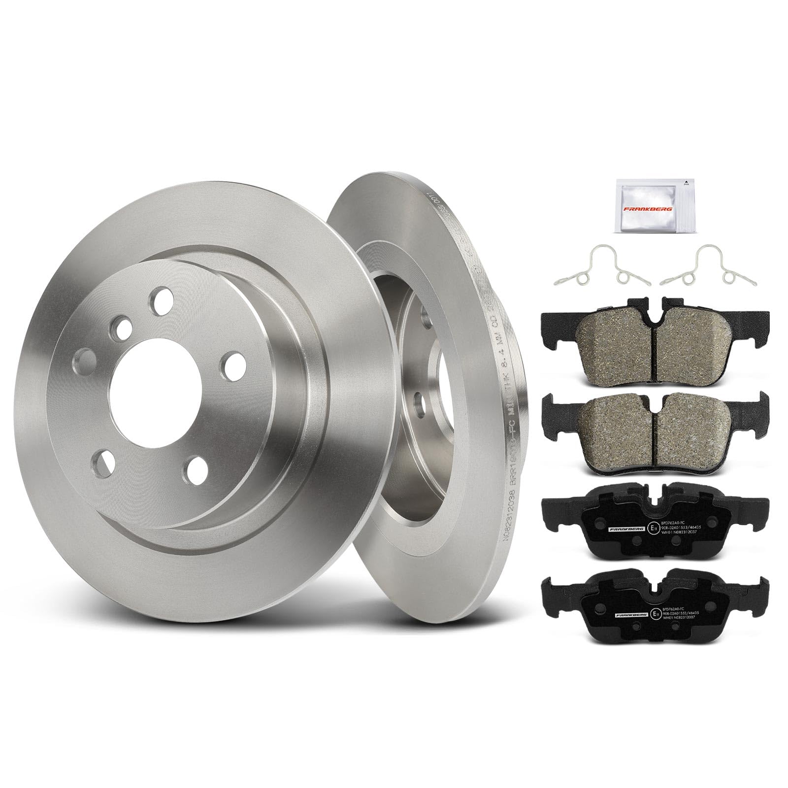 Bremse Hinten ATE Bremsscheiben Beläge Vorne Hinten Passend Für 1er E81 E87 Bremsen Hinten