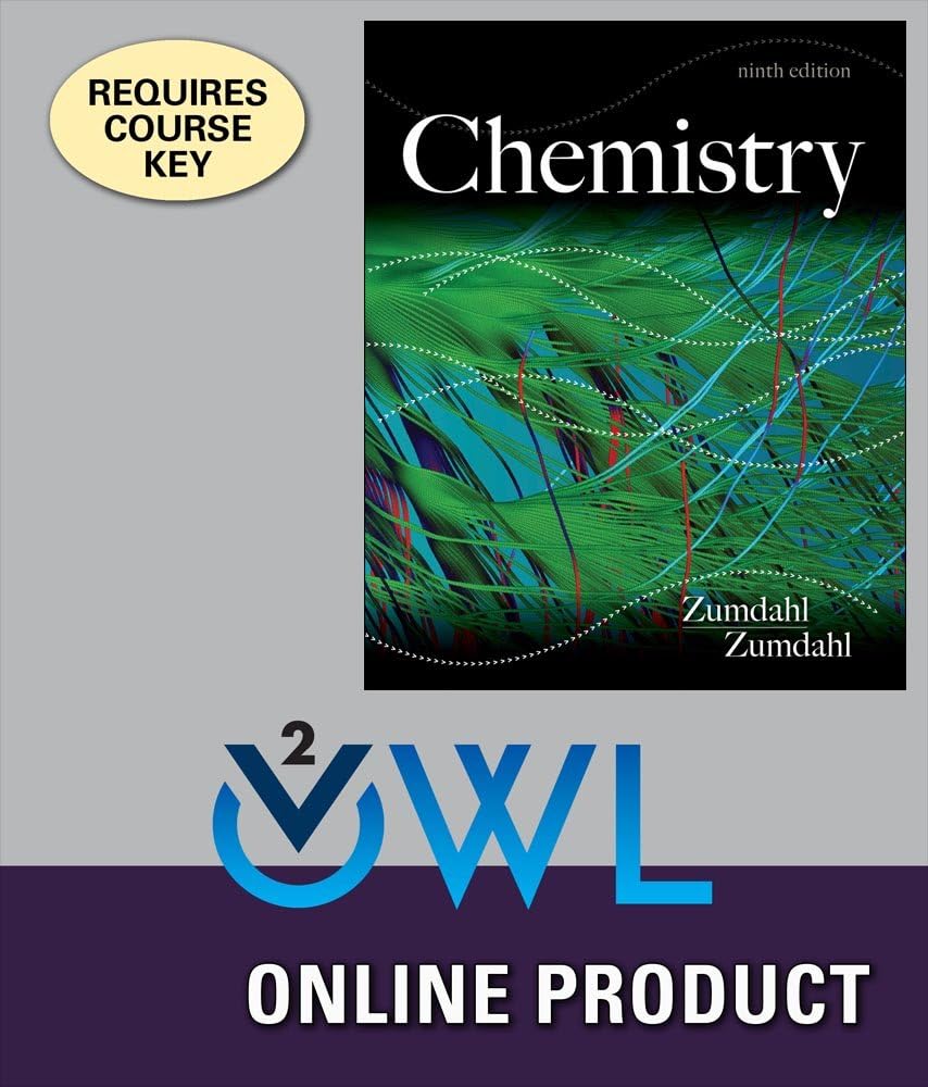 OWLv2 for Zumdahl/Zumdahl's Chemistry, 9th Edition
