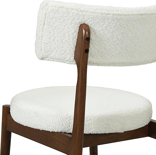 Miniatura 5 de Juego de 2 sillas de comedor modernas de mediados de siglo para mesa de habitación y sillas de asiento, taburetes de bar de cocina, taburetes de