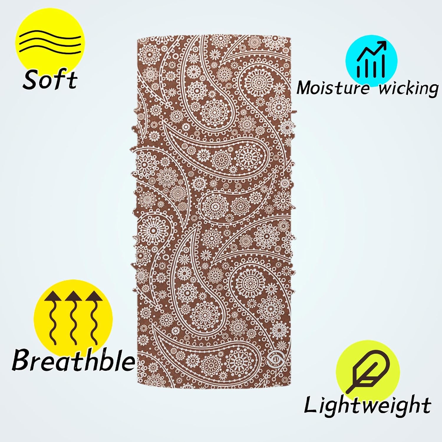 Neck Gaiter Face Mask Cover Scarf Bandana for Men Women, Sun, Dust-proof Tube Gaiter for Cycling Motorcycle Running Fishing - Image 3