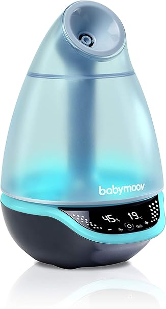 Babymoov Hygro Plus Humidificateur Numerique Avec Veilleuse 7 Couleurs Controle Automatique De L Humidite Nebuliseur D Huiles Essentielles Amazon Fr Bebe Et Puericulture