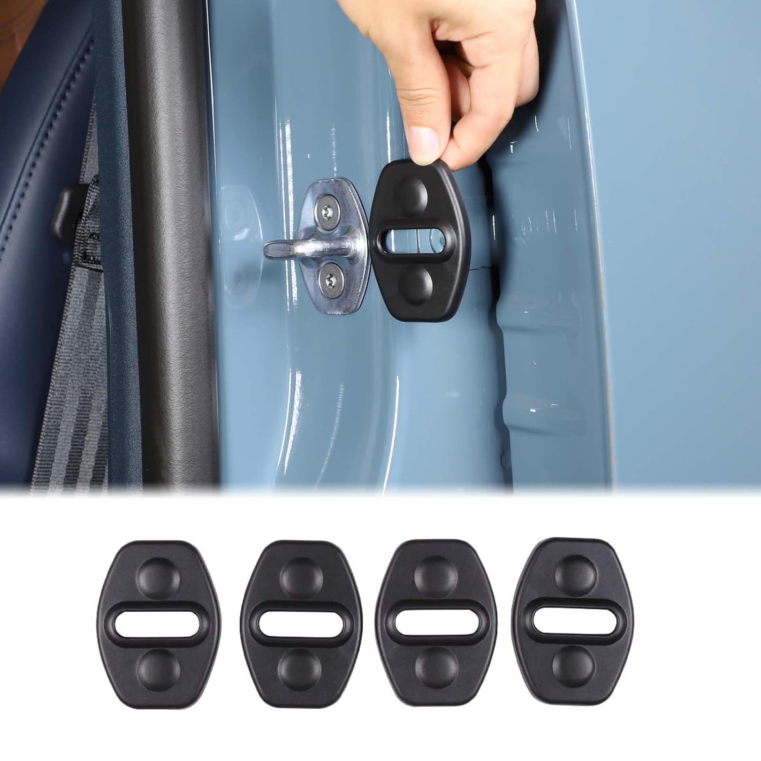 Car Door Lock Cover Compatible with Ford Maverick 2022 2023