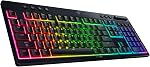 Razer BlackWidow V4 Low Profile HyperSpeed Wireless Gaming Keyboard: Yellow Mechanical Switches - 2.4GHz Wireless & Bluetooth - Multi-Function Roller - 11 Control Buttons - Long Battery Life
