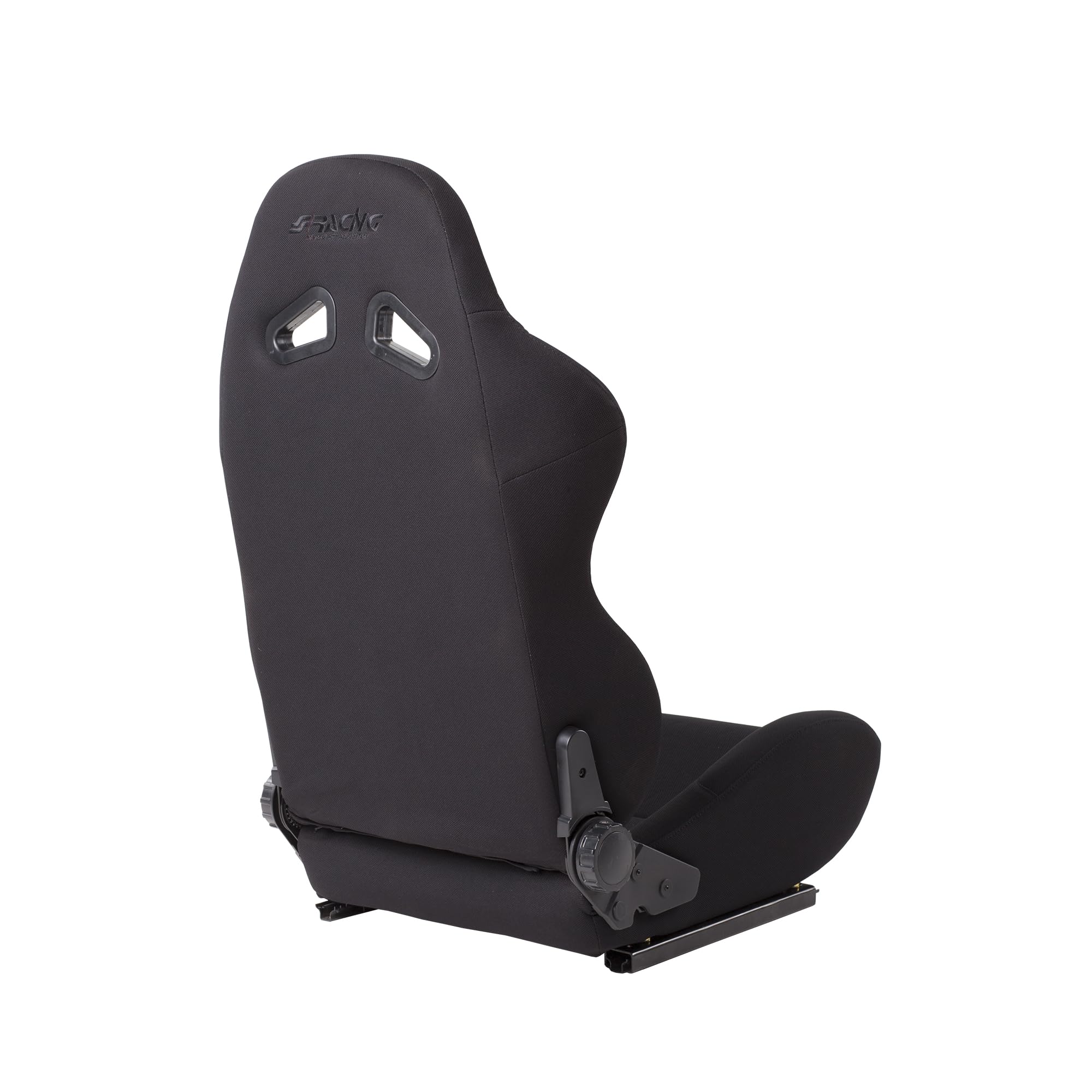 Simoni Racing SRS/10 Sedile Sportivo Max Reclinabile, in tessuto Nero