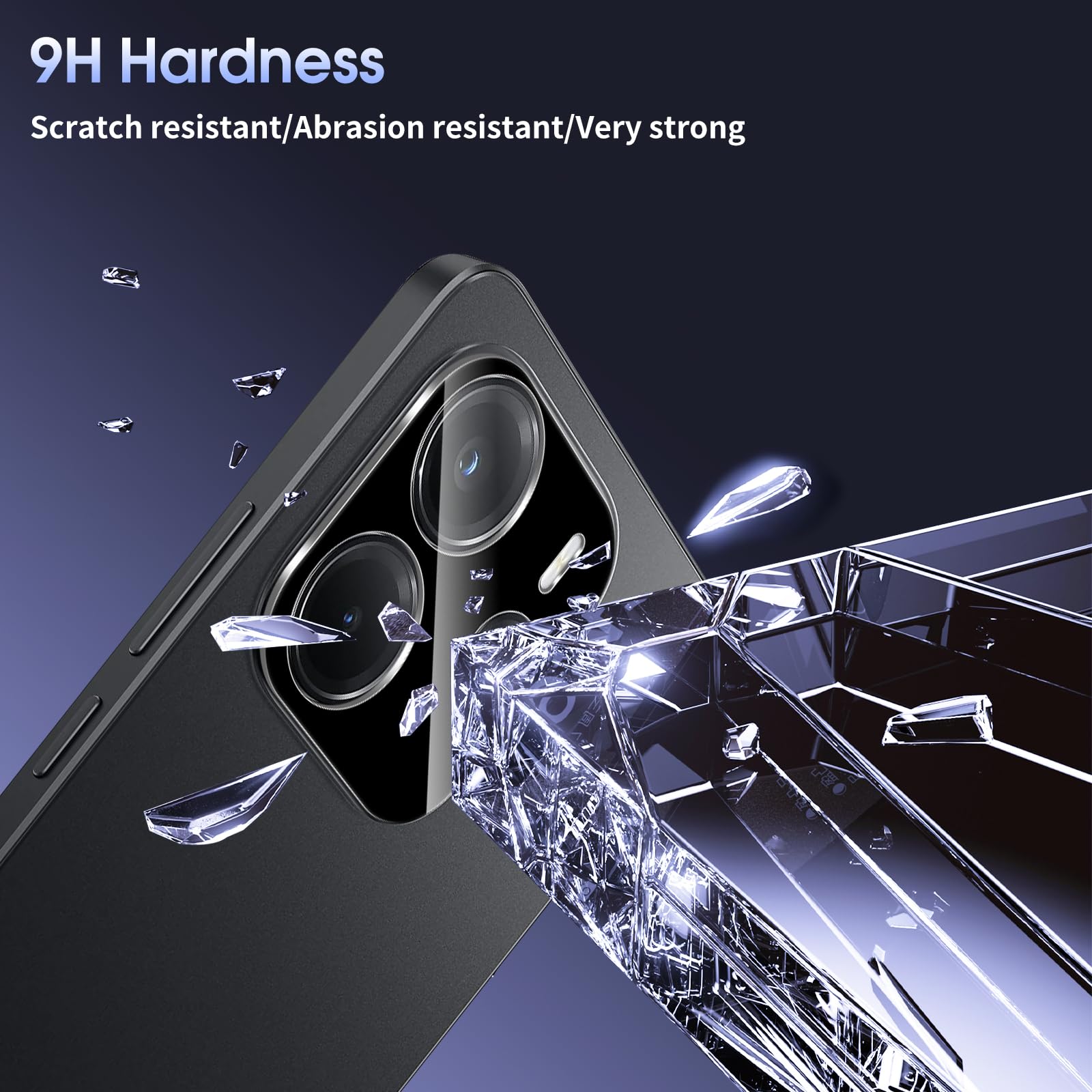 Lutree Verre Trempé pour Honor 400 Smart 5G, 2 2 Pièces Protection écran Caméra Arrière Protecteur Film, 9H Dureté HD Anti-Rayures Sans Bulles Vitre Trempé Protecteurs d'écran