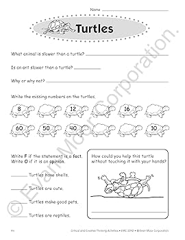 Amazon.com: Evan-Moor Critical and Creative Thinking